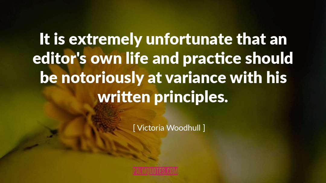 Training The Unfortunate quotes by Victoria Woodhull