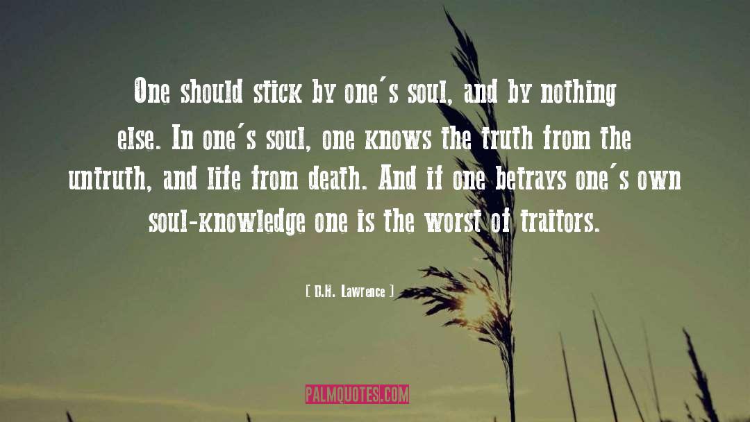 Traitors quotes by D.H. Lawrence