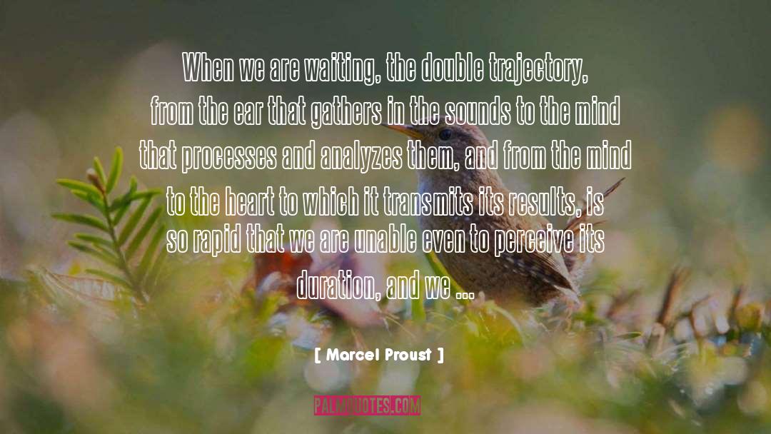 Trajectory quotes by Marcel Proust