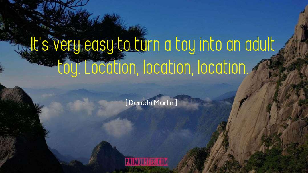 Tralles Location quotes by Demetri Martin