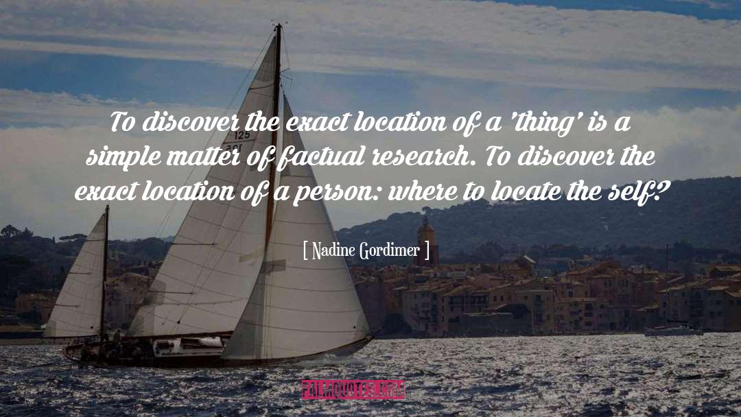 Tralles Location quotes by Nadine Gordimer