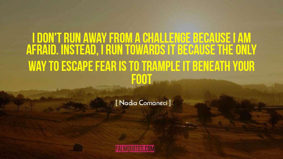 Trample quotes by Nadia Comaneci
