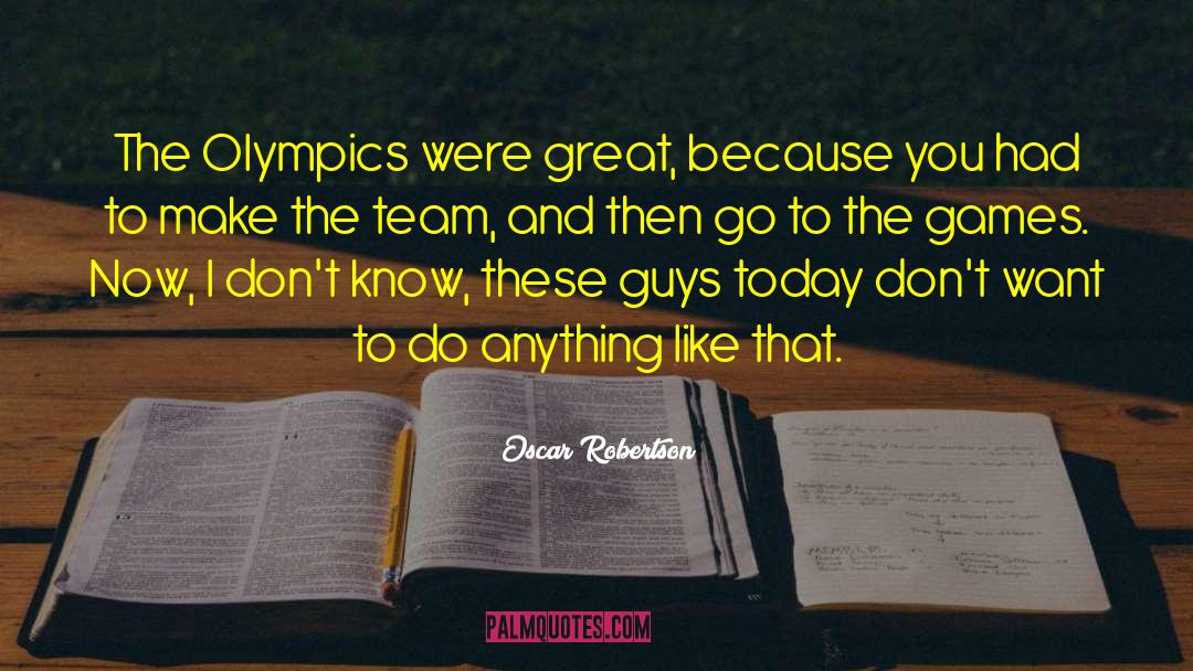 Trampolining Olympics quotes by Oscar Robertson