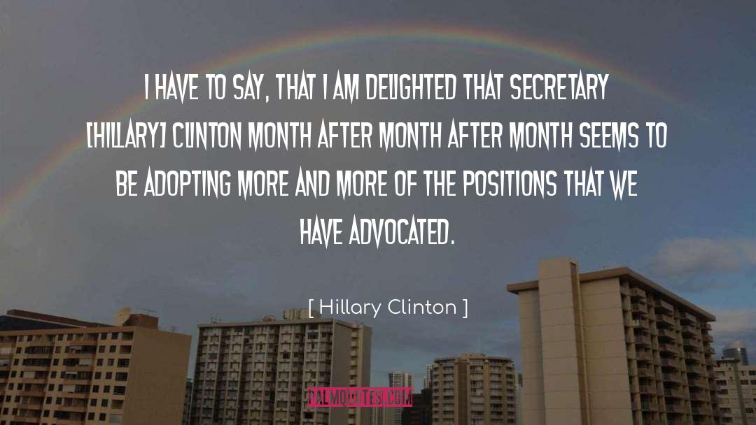Trampy Secretary quotes by Hillary Clinton