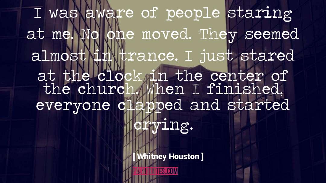 Trance quotes by Whitney Houston