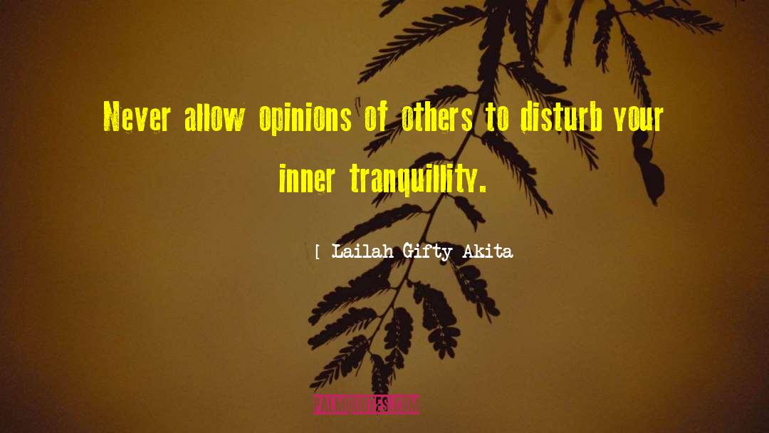 Tranquillity quotes by Lailah Gifty Akita