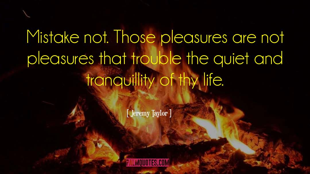 Tranquillity quotes by Jeremy Taylor