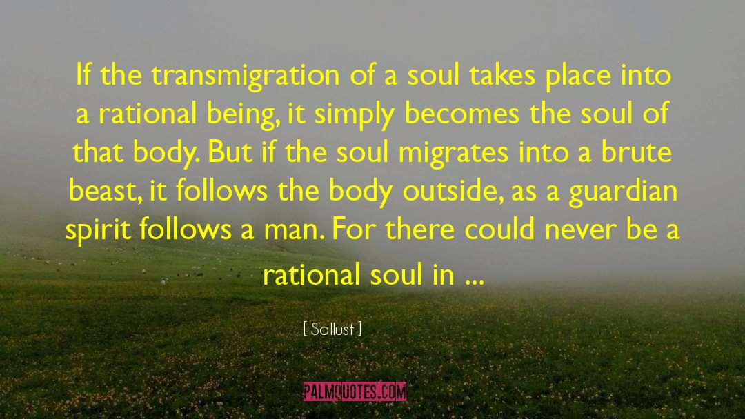 Trans Rational Spirituality quotes by Sallust