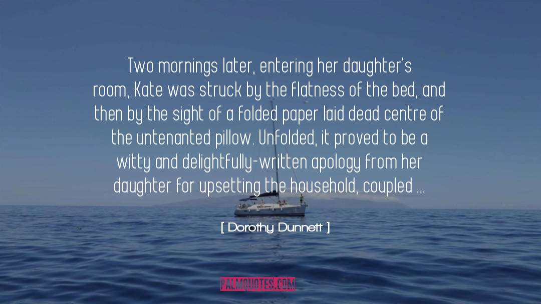 Transact quotes by Dorothy Dunnett