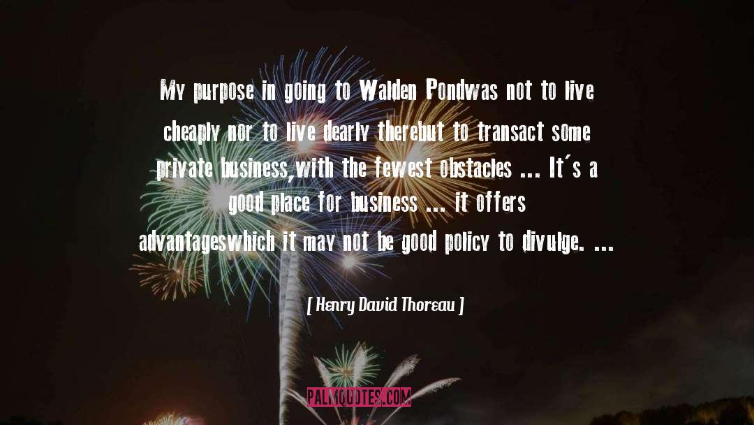 Transact quotes by Henry David Thoreau