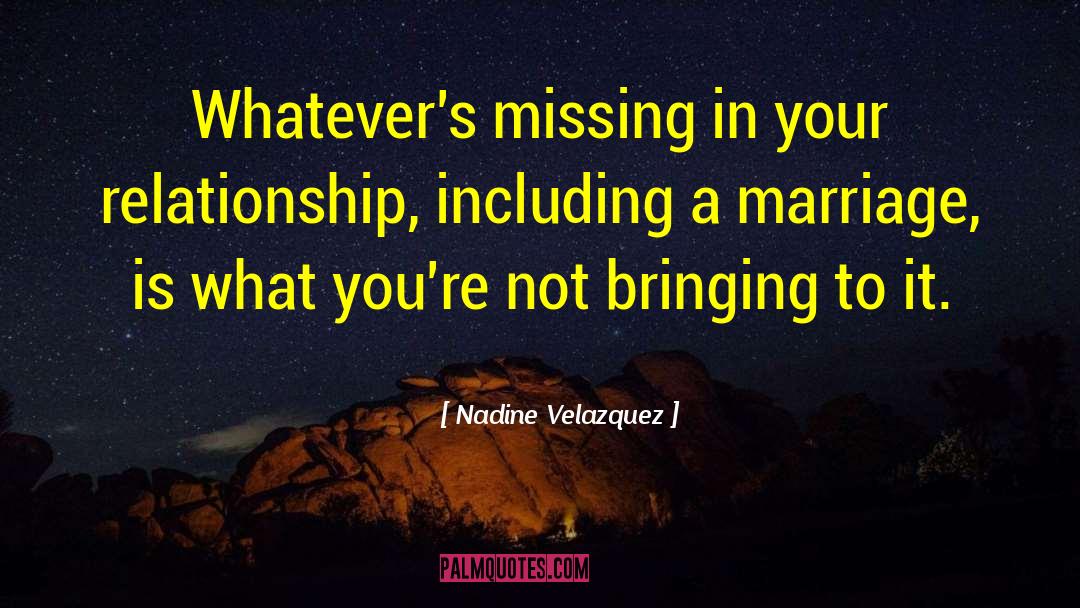 Transactional Relationship quotes by Nadine Velazquez