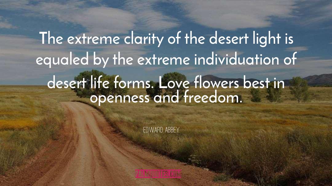 Transcendence Of Life quotes by Edward Abbey