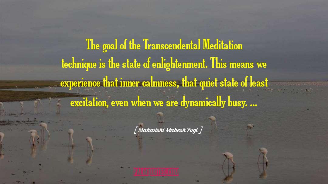 Transcendental Meditation quotes by Maharishi Mahesh Yogi