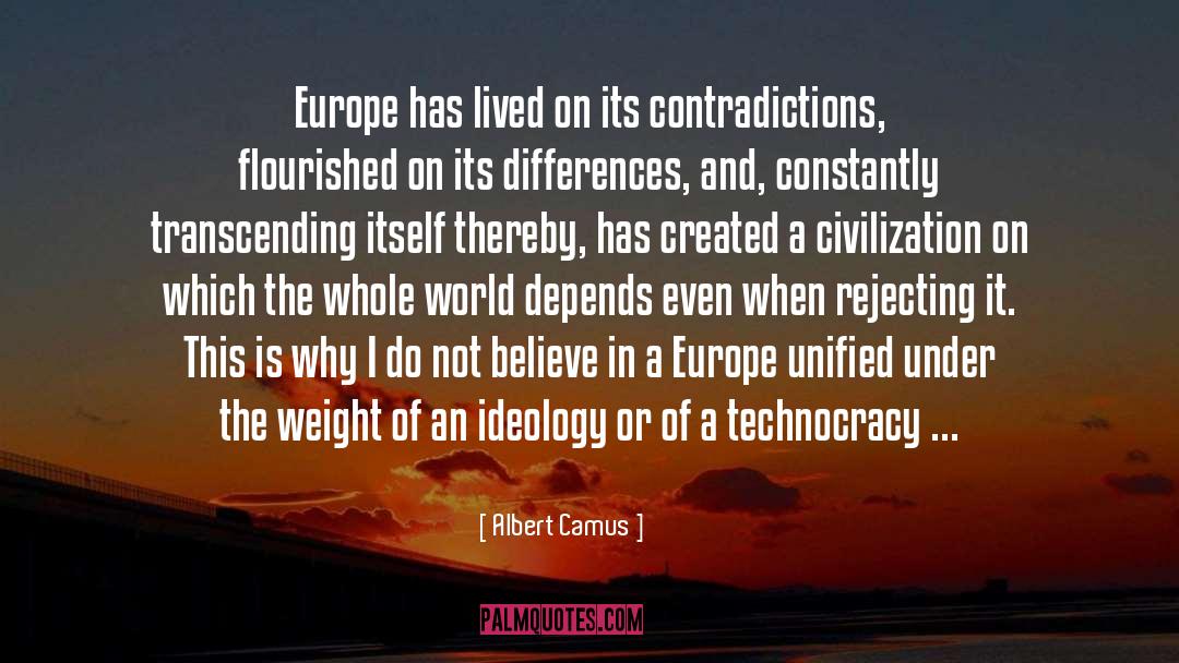Transcending quotes by Albert Camus