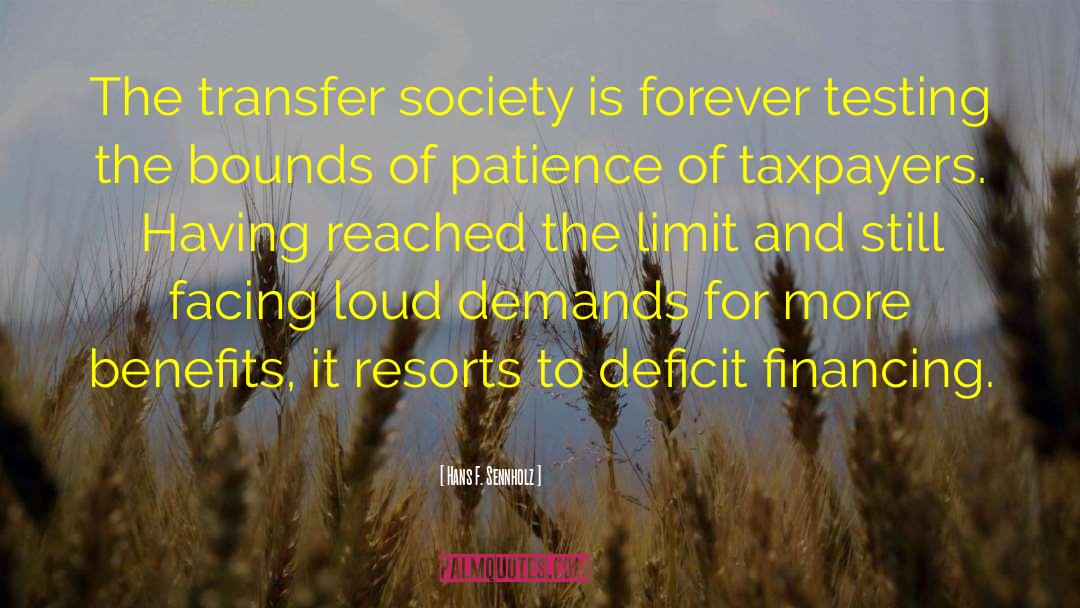 Transfers quotes by Hans F. Sennholz