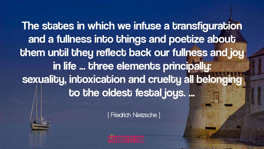 Transfiguration quotes by Friedrich Nietzsche