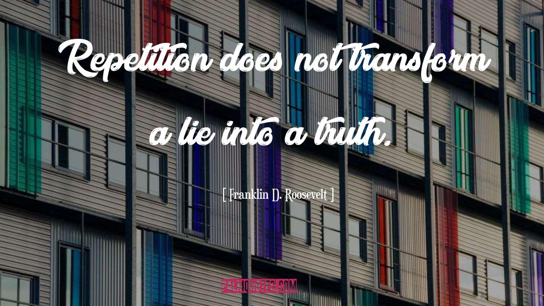 Transform quotes by Franklin D. Roosevelt