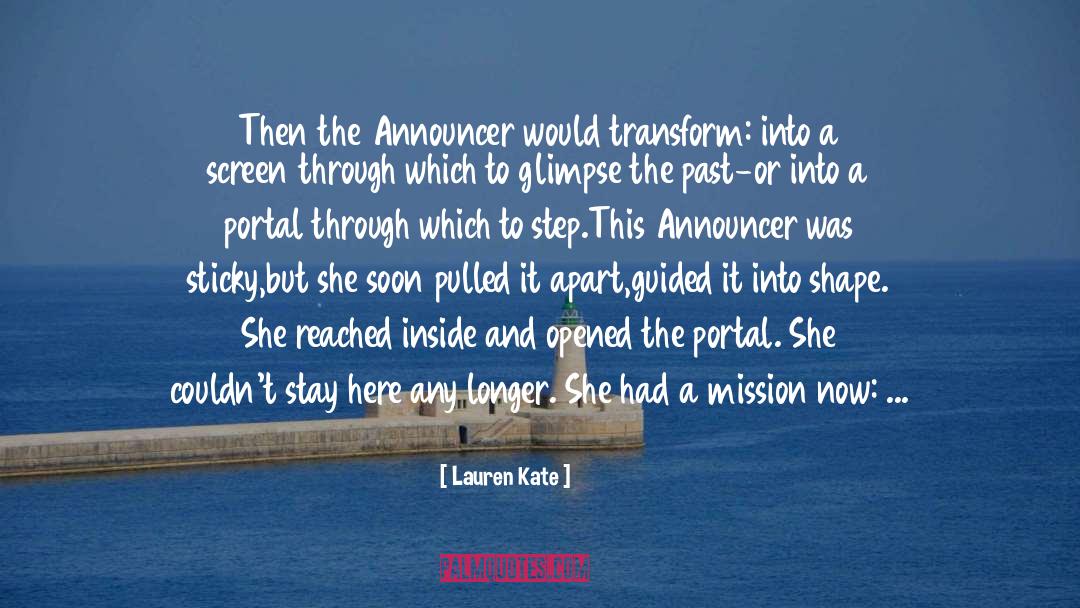 Transform quotes by Lauren Kate