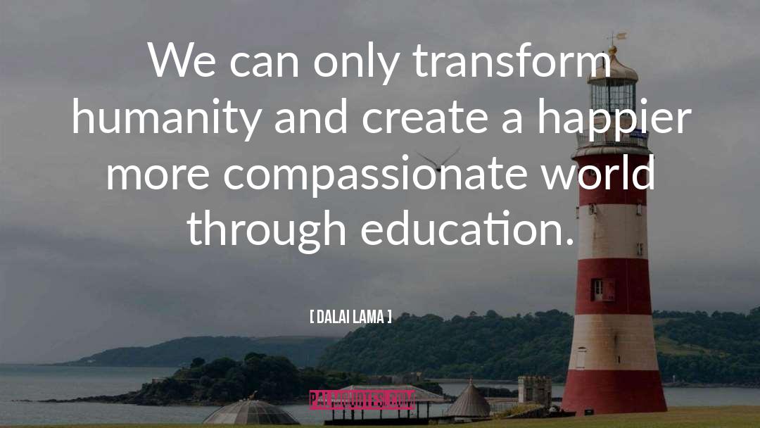 Transform quotes by Dalai Lama