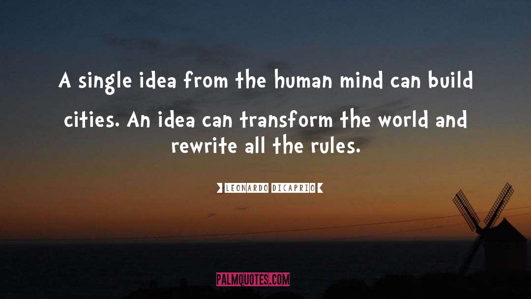 Transform The World quotes by Leonardo DiCaprio