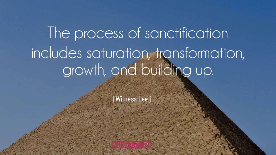 Transformation Growth quotes by Witness Lee
