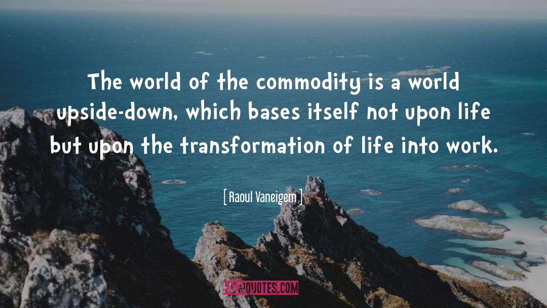 Transformation Life quotes by Raoul Vaneigem