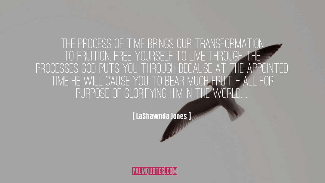 Transformation quotes by LaShawnda Jones