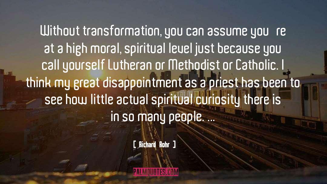 Transformation quotes by Richard Rohr