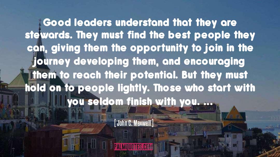 Transformational Leaders quotes by John C. Maxwell