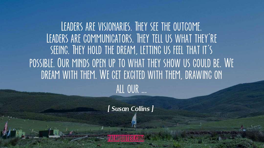 Transformational Leaders quotes by Susan Collins