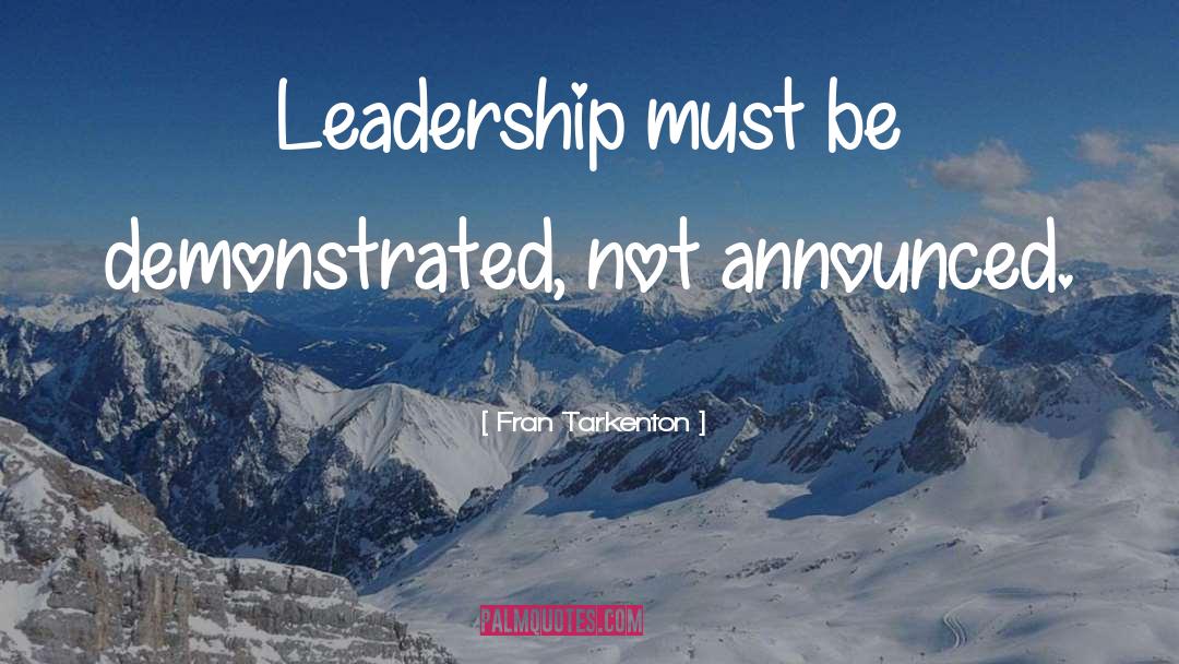 Transformational Leadership quotes by Fran Tarkenton