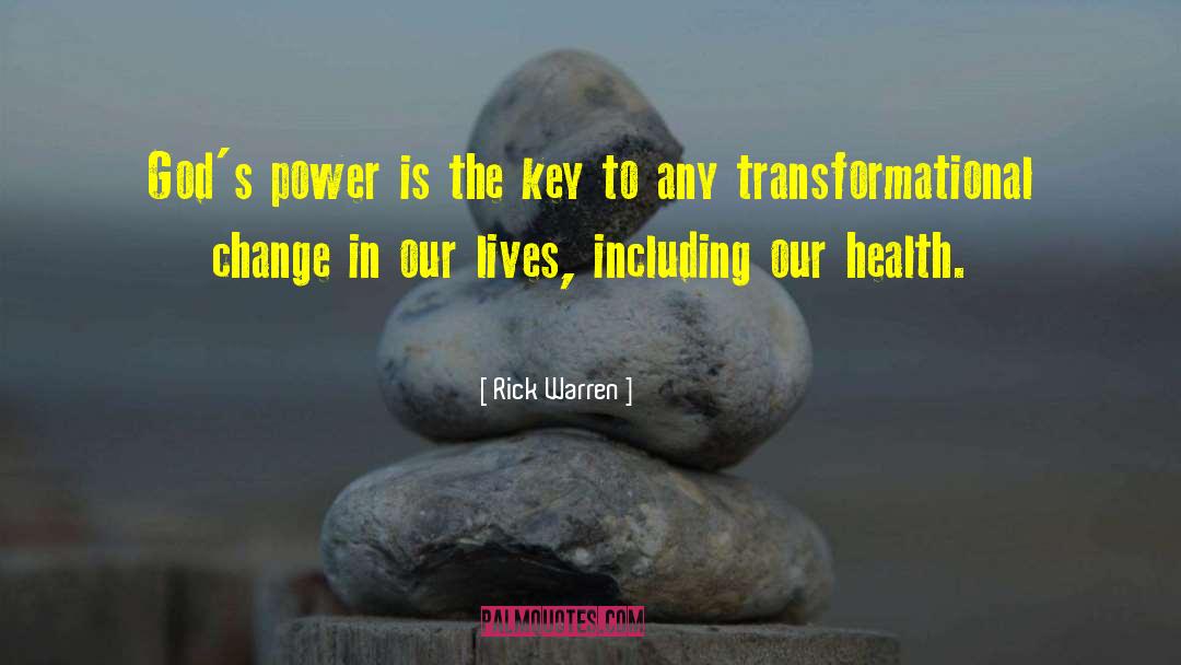 Transformational quotes by Rick Warren