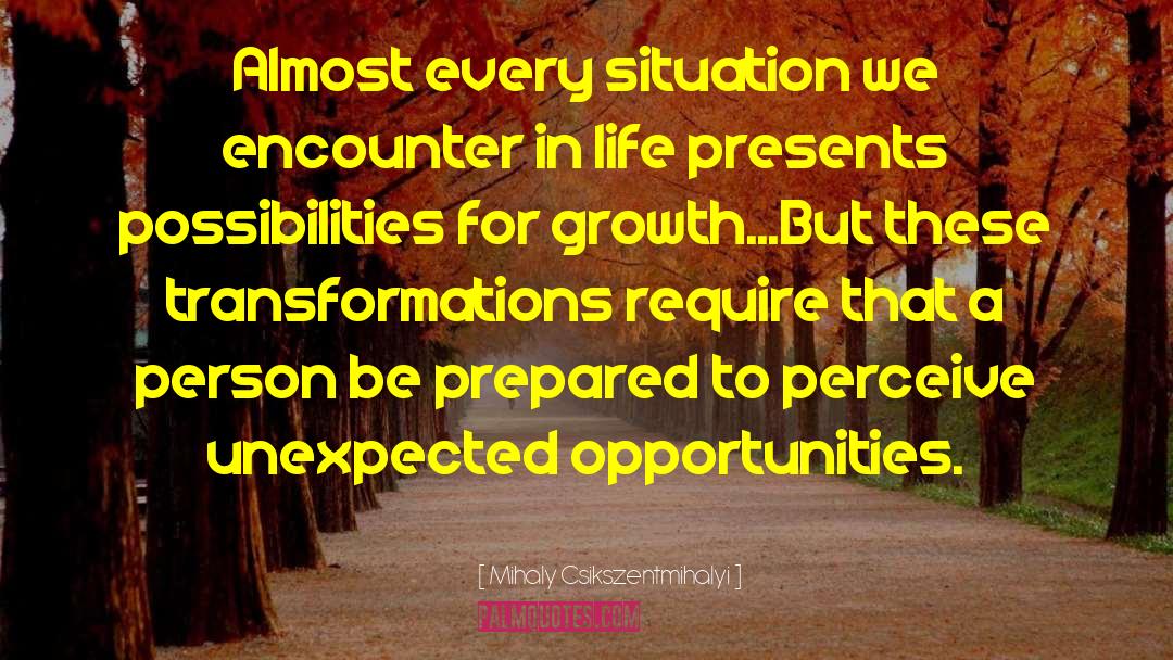 Transformations quotes by Mihaly Csikszentmihalyi