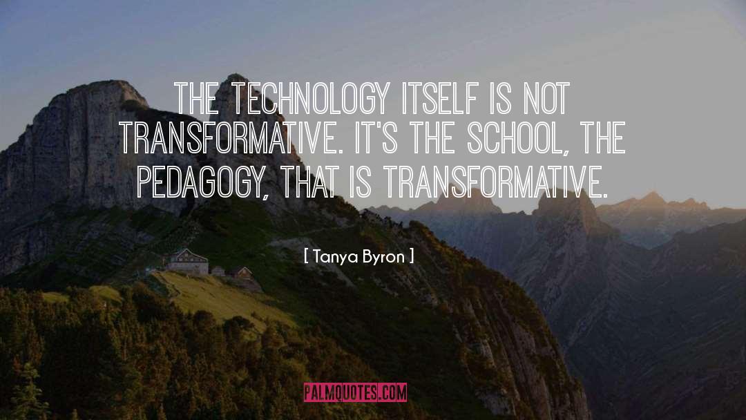 Transformative quotes by Tanya Byron
