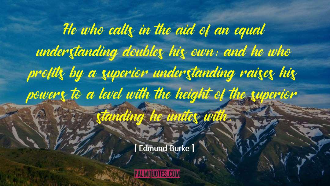 Transformative Understanding quotes by Edmund Burke