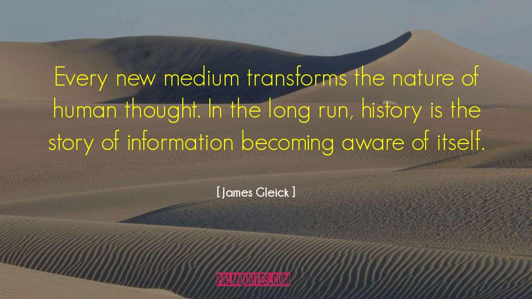 Transforms quotes by James Gleick