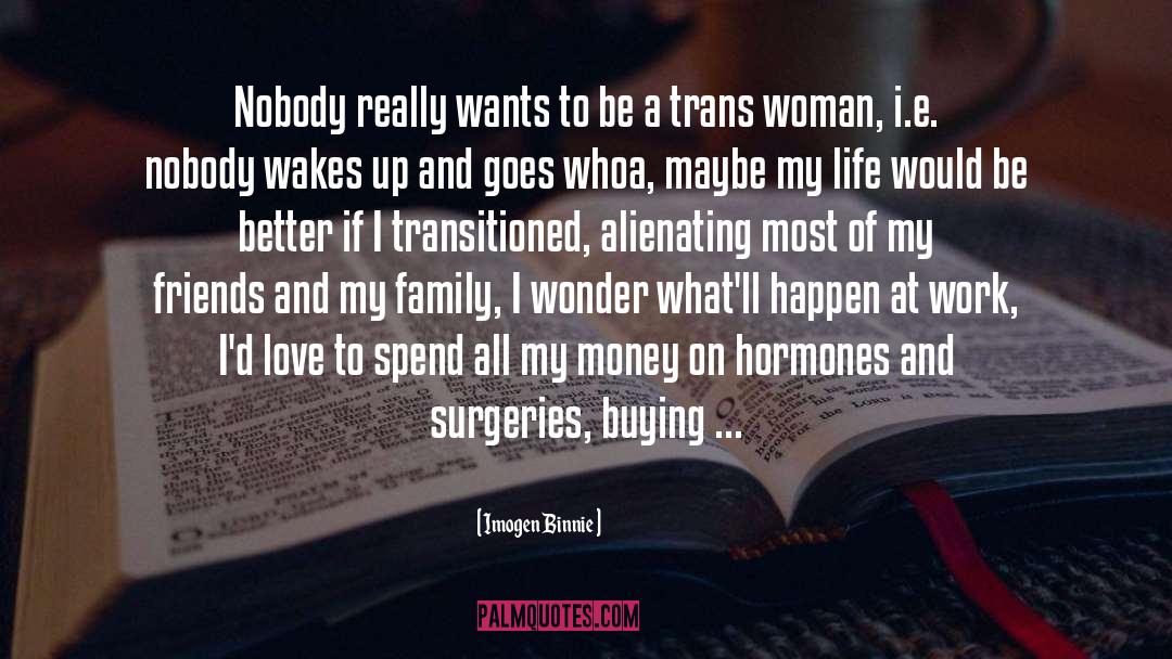Transgender quotes by Imogen Binnie