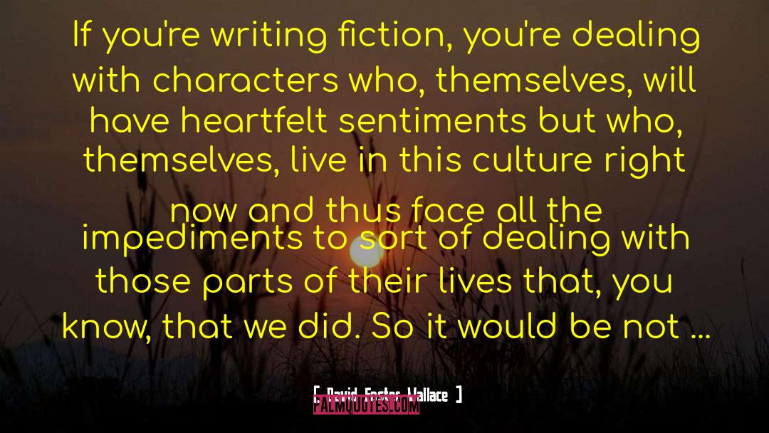 Transgressive Fiction quotes by David Foster Wallace