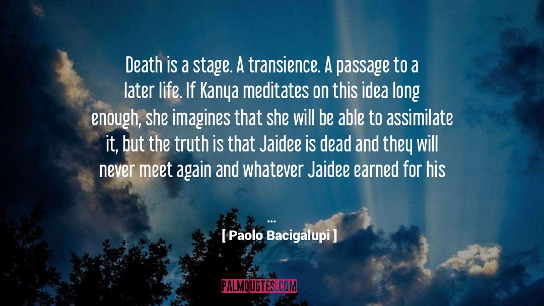 Transience quotes by Paolo Bacigalupi
