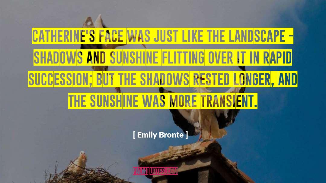 Transient And Ephemeral quotes by Emily Bronte