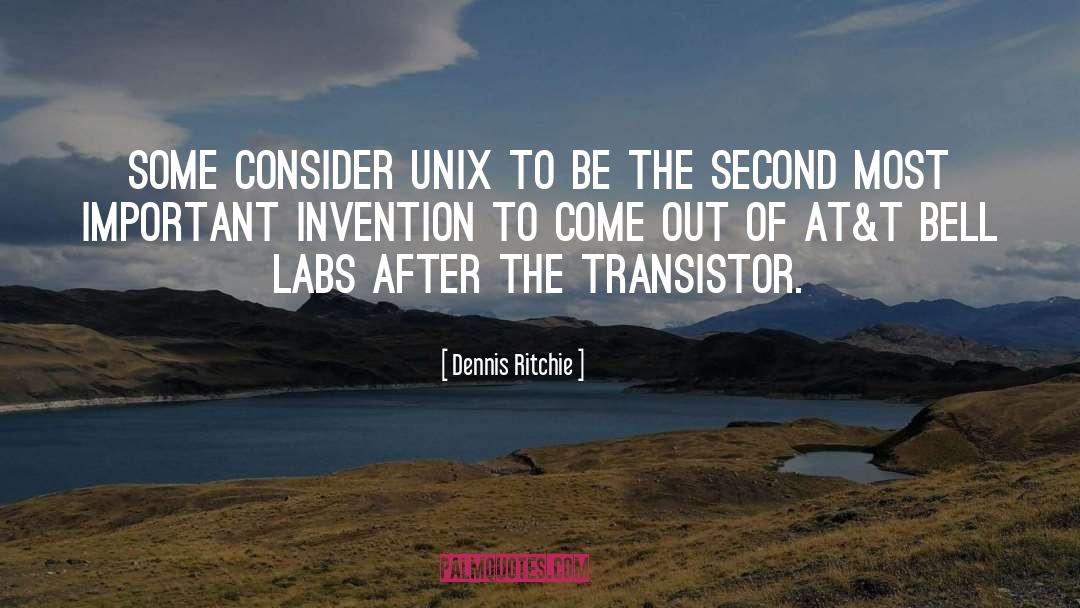 Transistors quotes by Dennis Ritchie
