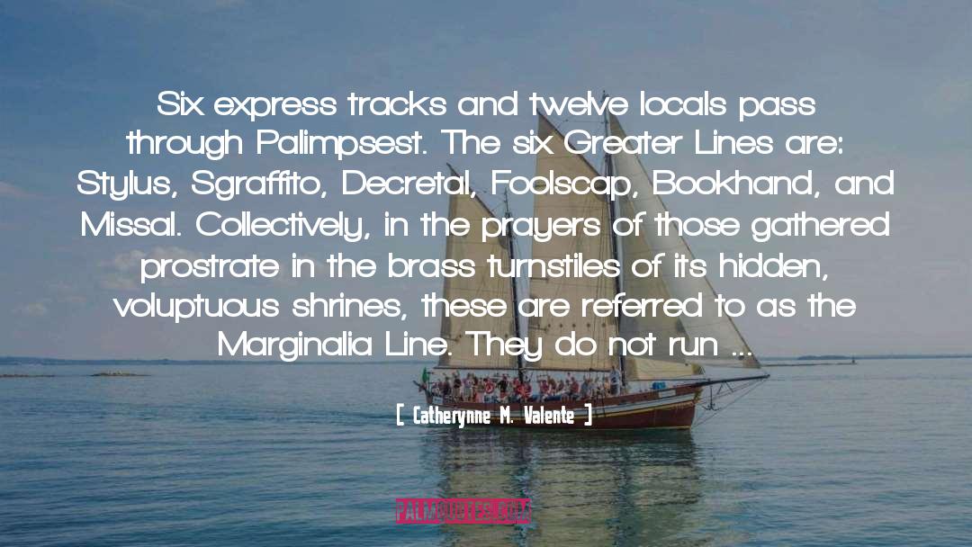 Transit quotes by Catherynne M. Valente