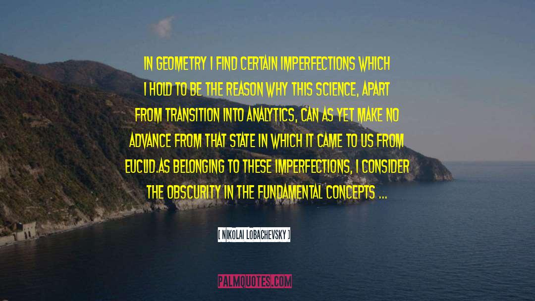 Transition Planning quotes by Nikolai Lobachevsky