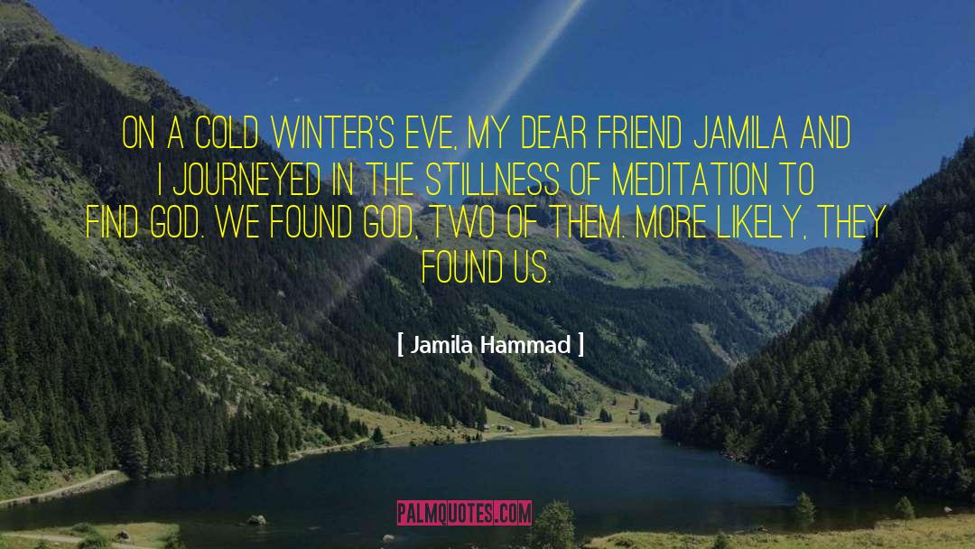 Transition Spirituality quotes by Jamila Hammad