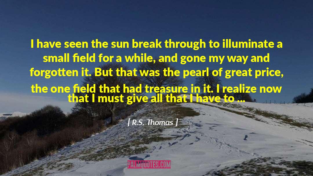 Transitory Of Life quotes by R.S. Thomas