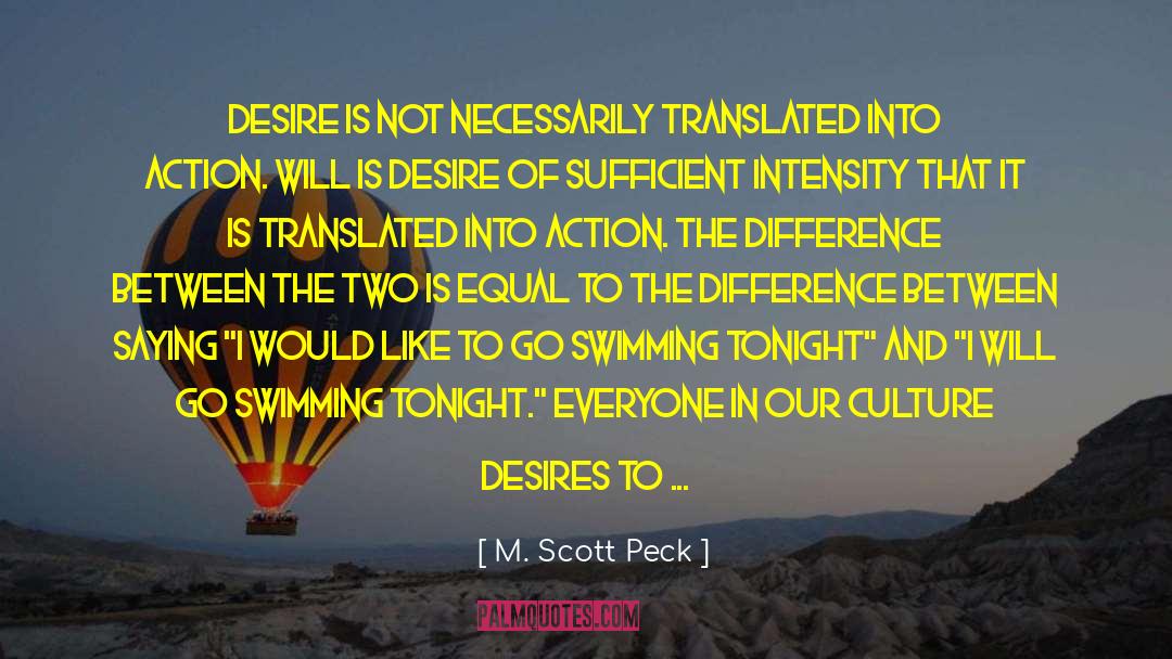 Translated quotes by M. Scott Peck