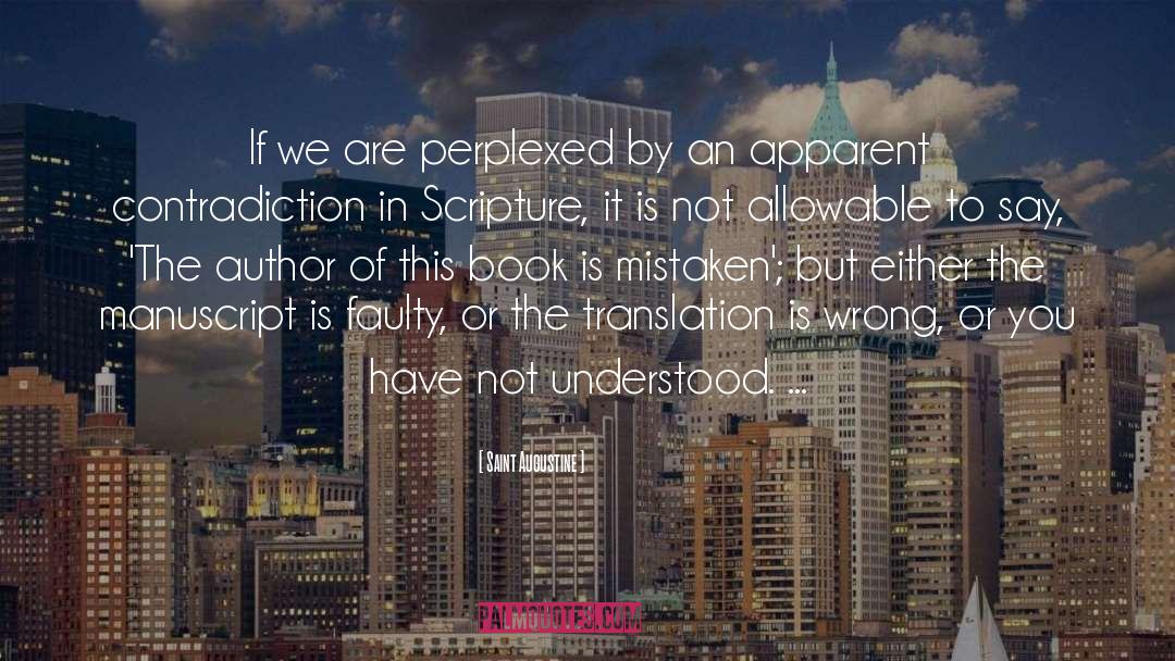 Translations quotes by Saint Augustine