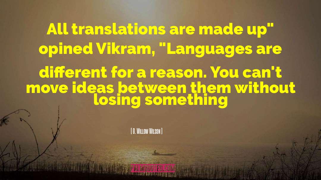 Translations quotes by G. Willow Wilson