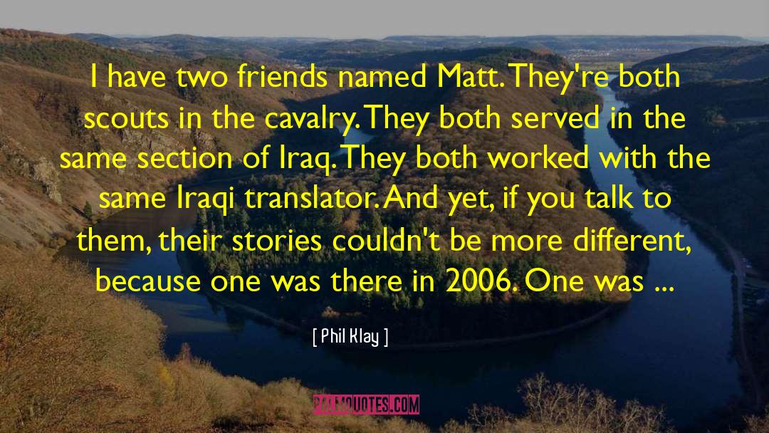 Translator quotes by Phil Klay