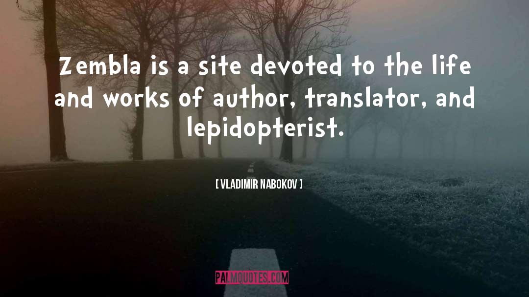 Translator quotes by Vladimir Nabokov